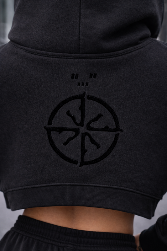Echo Cropped Hoodie