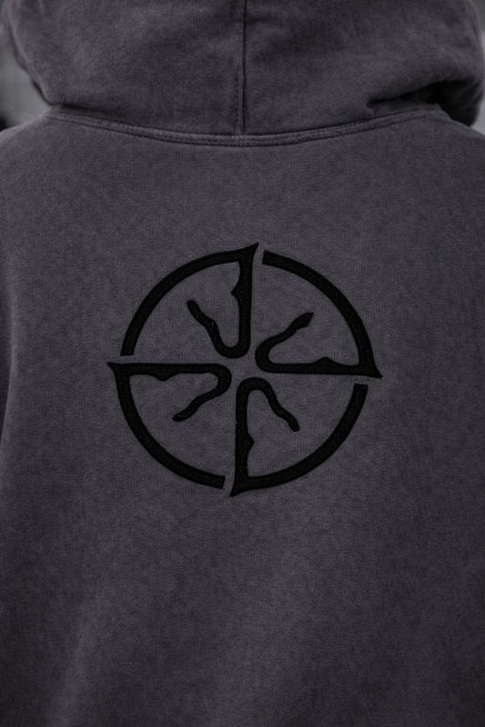 Echo Minimal Washed Heavyweight Hoodie