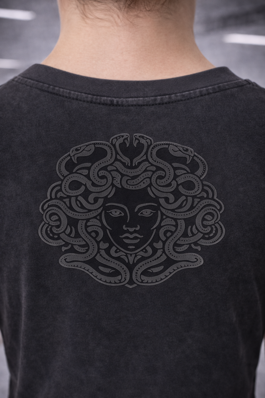 Medusa Minimal Wash Slim Fit T-shirt