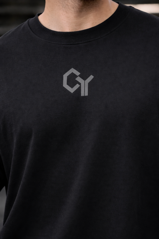 Gymlet Iconic Minimal Oversized Cotton T-Shirt