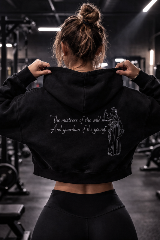 Artemis Cropped Hoodie