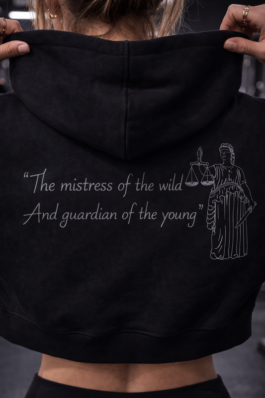 Artemis Cropped Hoodie