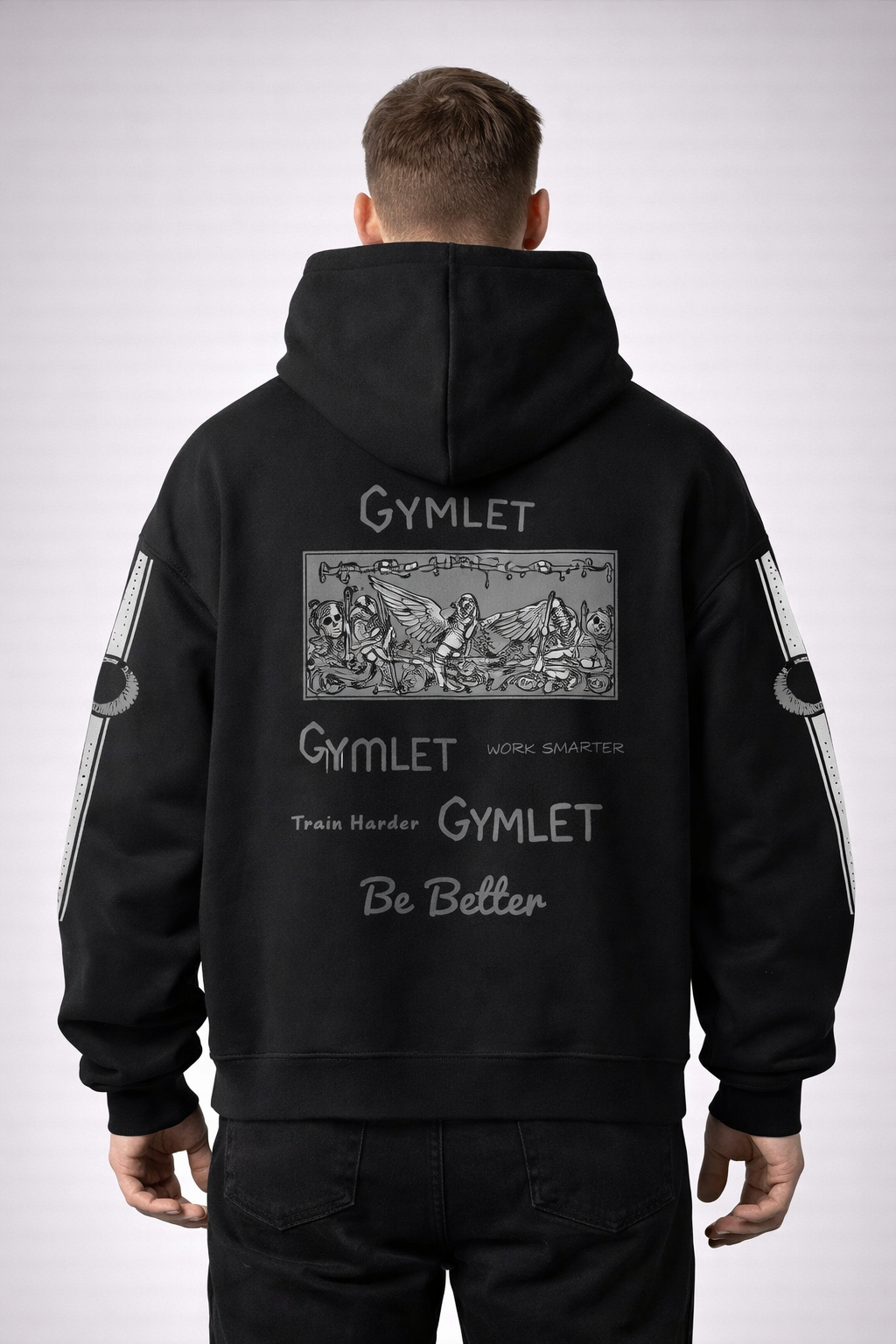 Elysium Branded Oversize Fleeced Hoodie