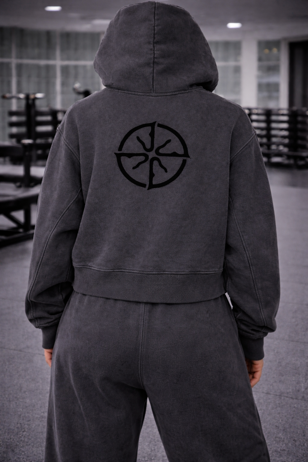 Echo Minimal Washed Heavyweight Hoodie