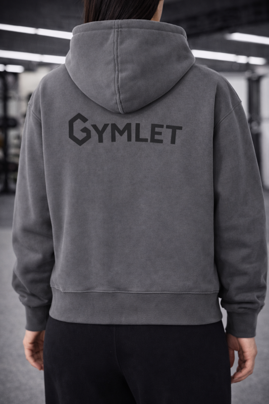 Gymlet Iconic Washed Heavyweight Hoodie