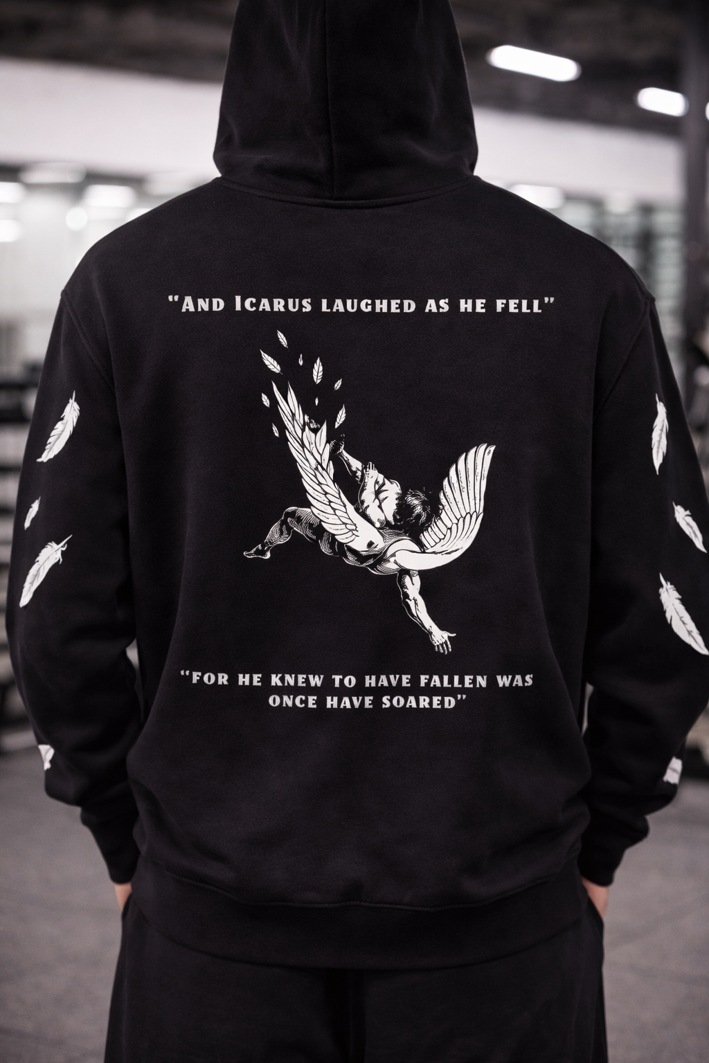 Icarus Oversized Fleeced Hoodie