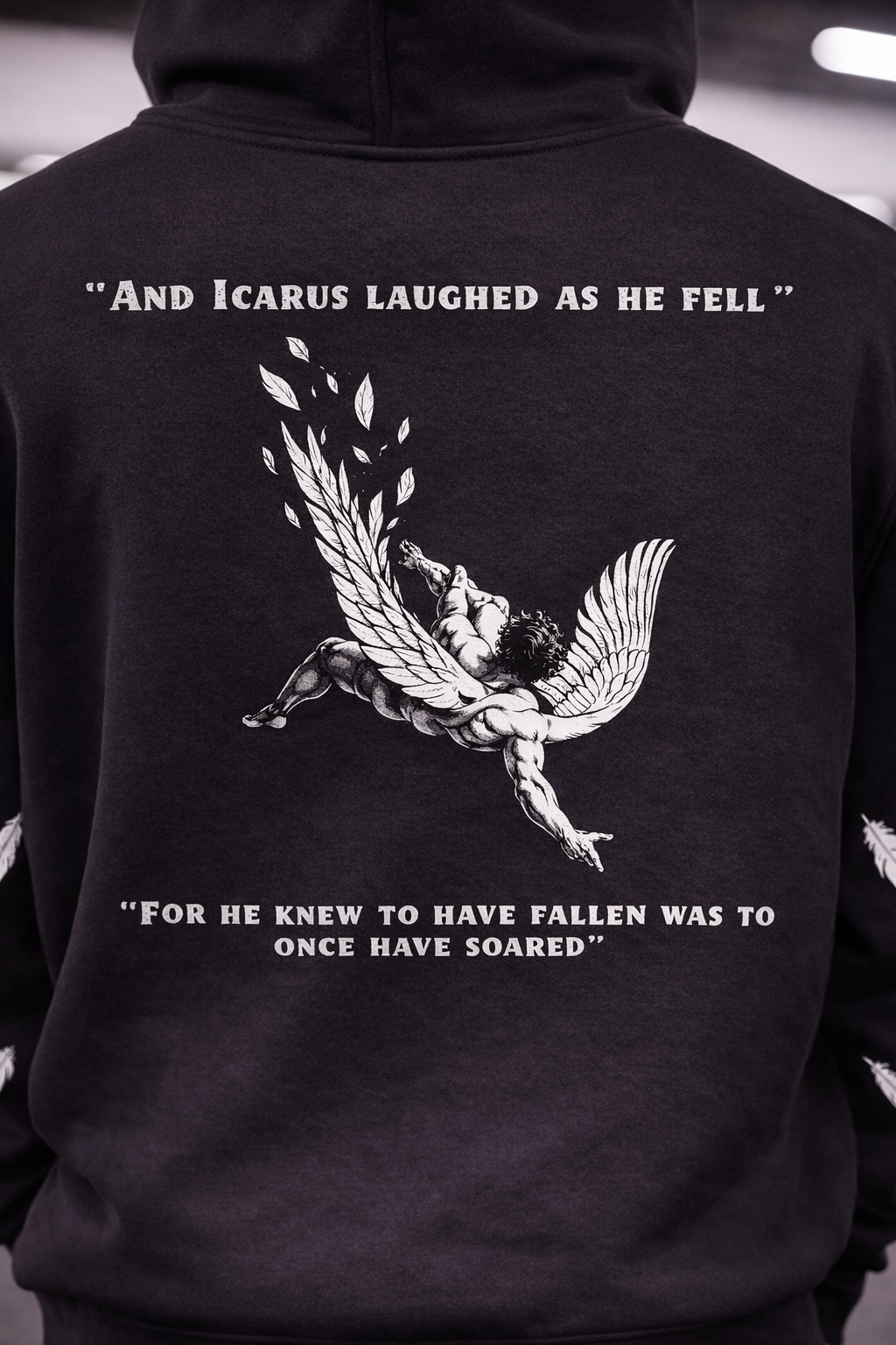 Icarus Oversized Fleeced Hoodie