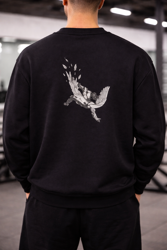 Icarus Minimal Heavyweight Crewneck Sweatshirt