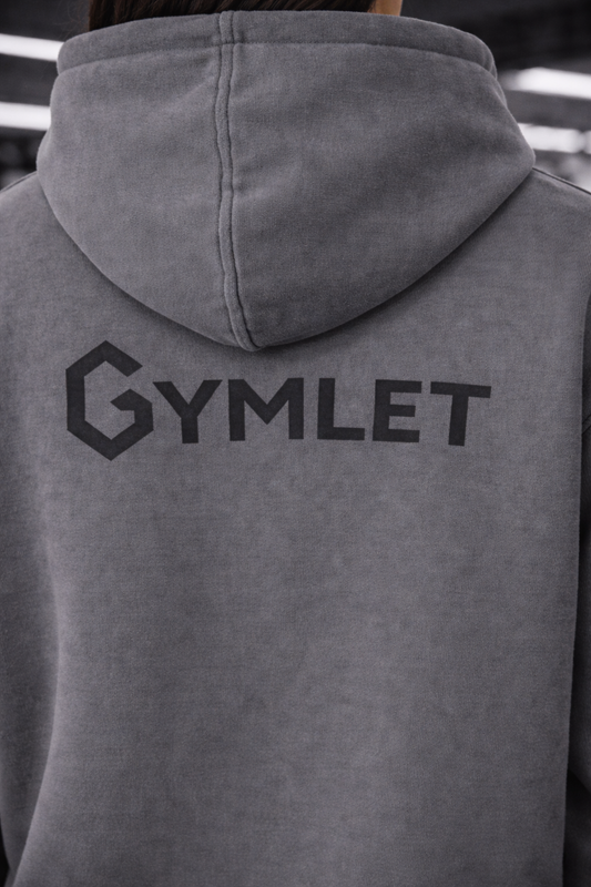 Gymlet Iconic Washed Heavyweight Hoodie