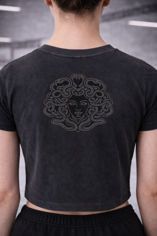 Medusa Minimal Wash Slim Fit T-shirt