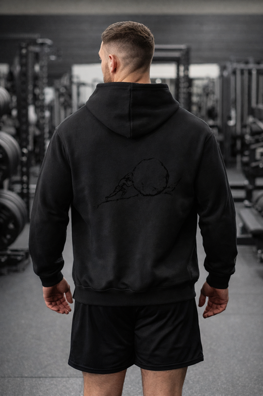 Sisyphus Minimal Oversize Fleeced Hoodie